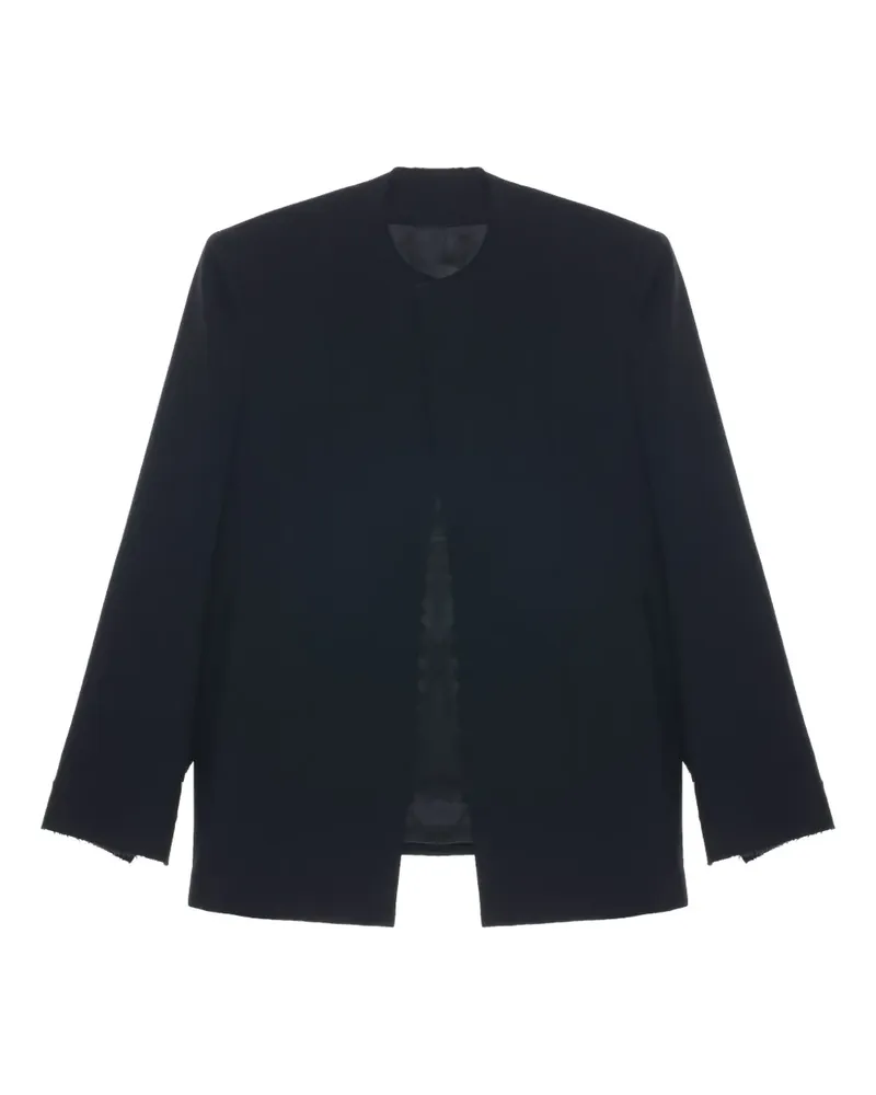 Carven Asymmetrischer Blazer - Schwarz Schwarz