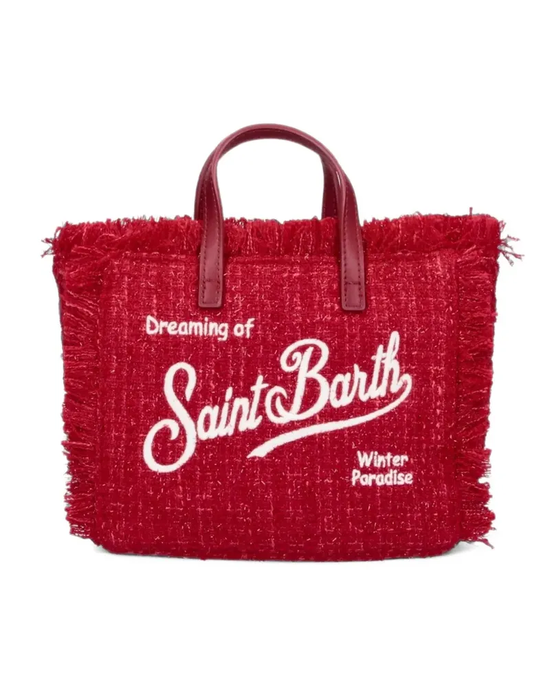 MC2 Saint Barth mini fringed Vanity tote bag - Rot Rot