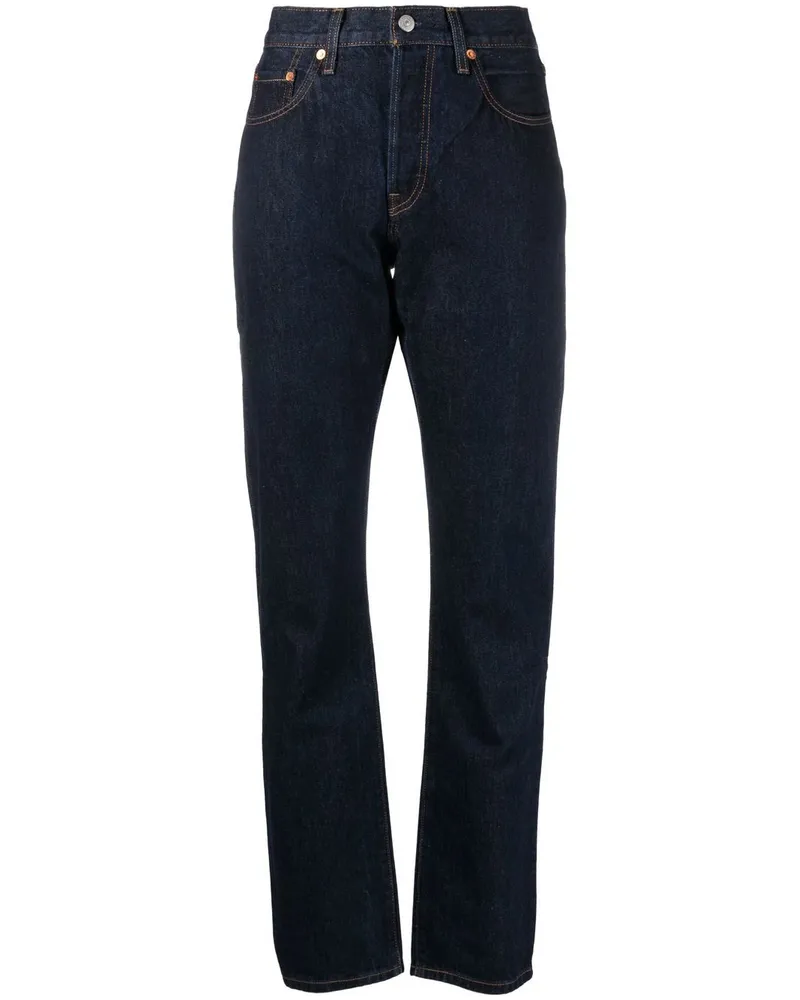 Levi's 501 Jeans mit geradem Bein - Blau Blau