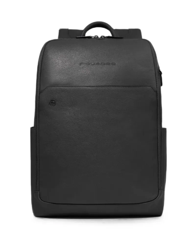 Piquadro Laptop-Rucksack - Schwarz Schwarz