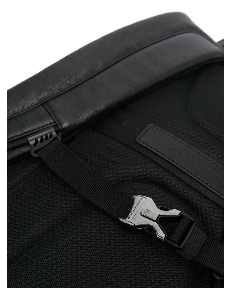 Piquadro Laptop-Rucksack - Schwarz Schwarz