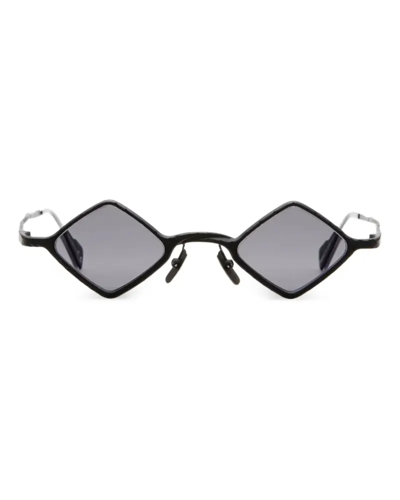 KUBORAUM geometric-frame sunglasses - Schwarz Schwarz