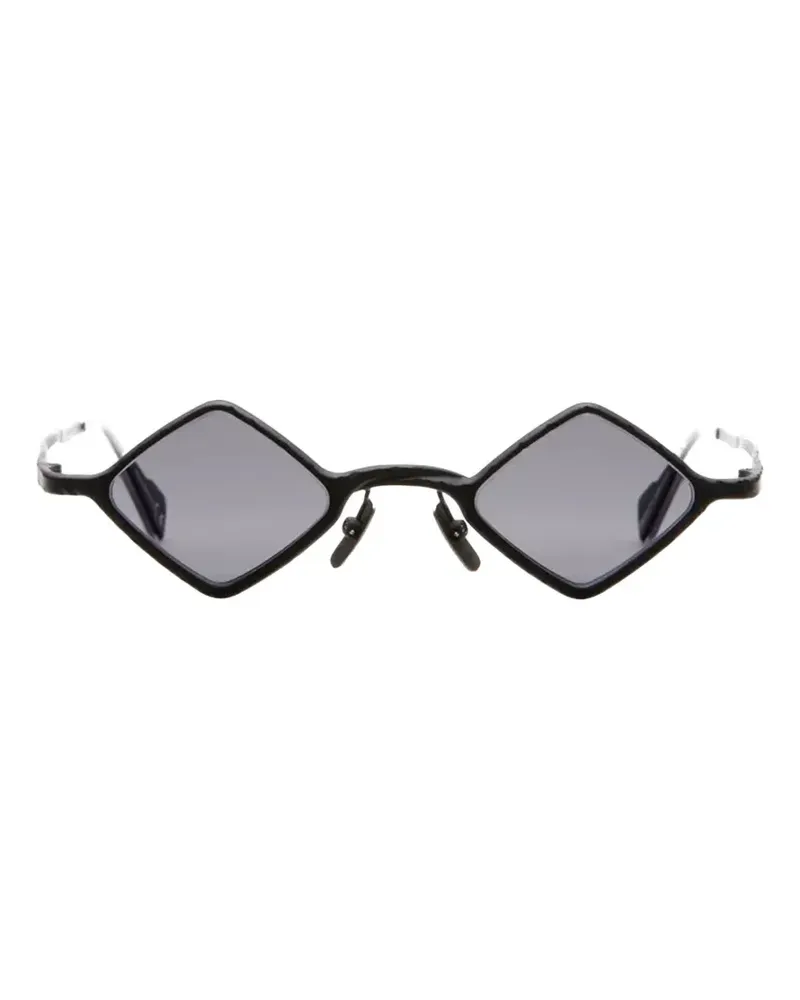 KUBORAUM geometric-frame sunglasses - Schwarz Schwarz