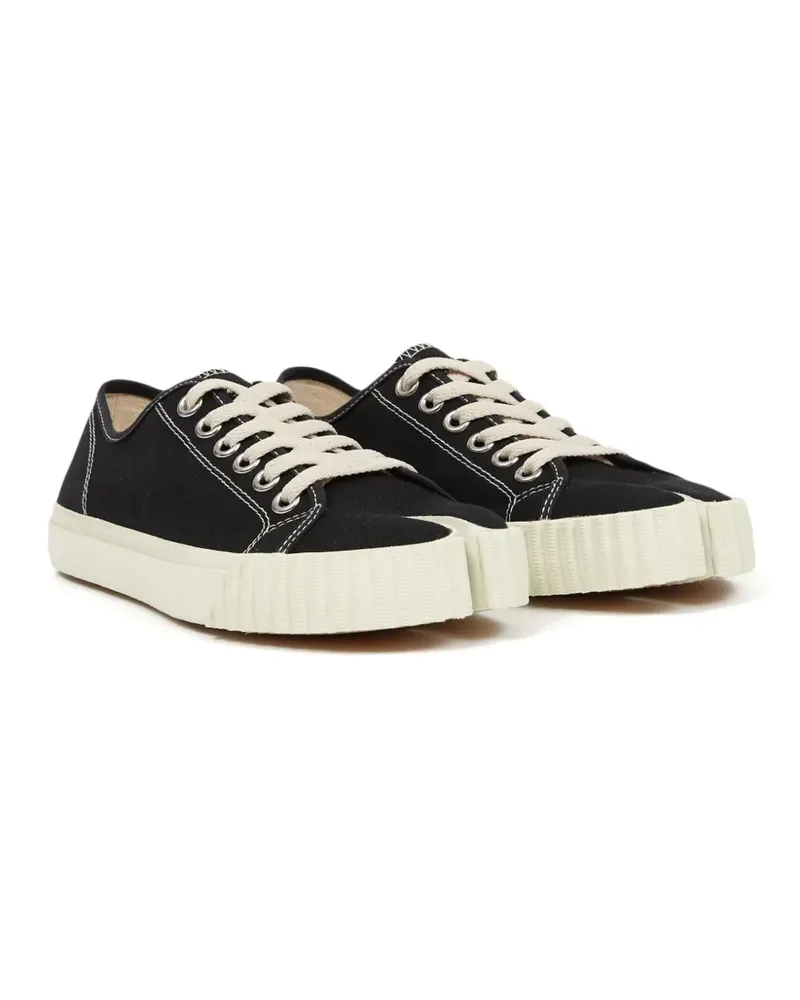 Maison Margiela Tabi Low-Top-Sneakers - Schwarz Schwarz