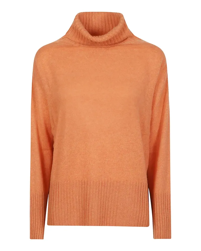 ARAGONA Rollkragenpullover aus Kaschmir - Orange Orange