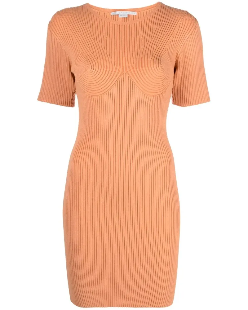 Stella McCartney Bodycon-Kleid - Orange Orange