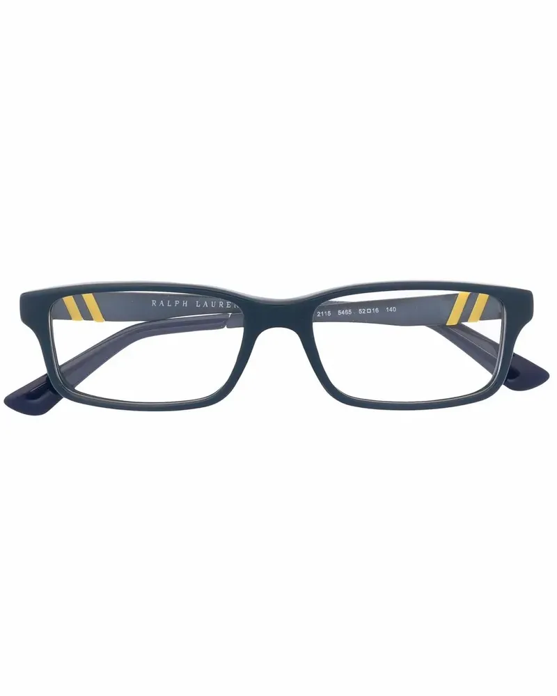 Ralph Lauren Brille mit eckigem Gestell - Blau Blau