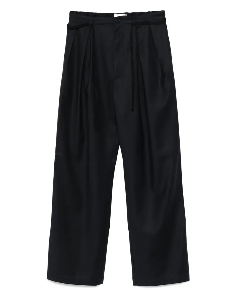 BARENA Plissierte Hose - Blau Blau