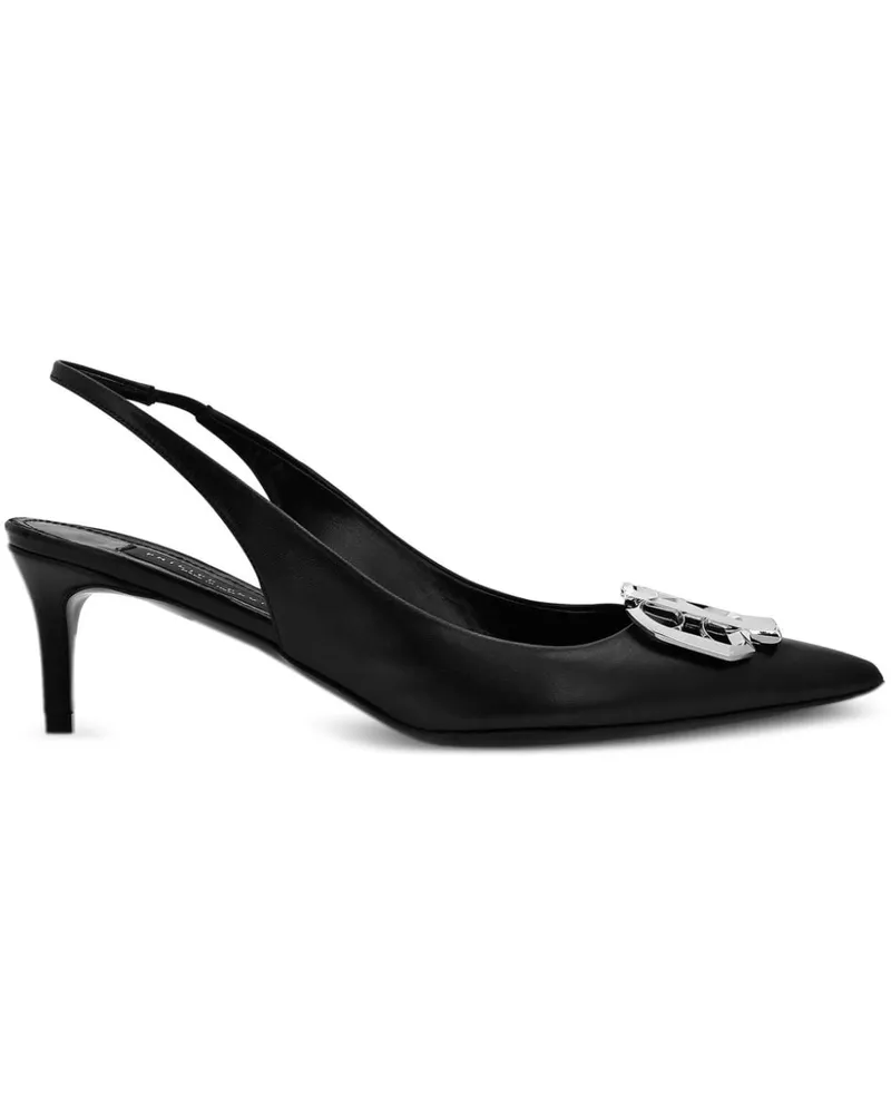Philipp Plein Gothic Pumps 50mm - Schwarz Schwarz