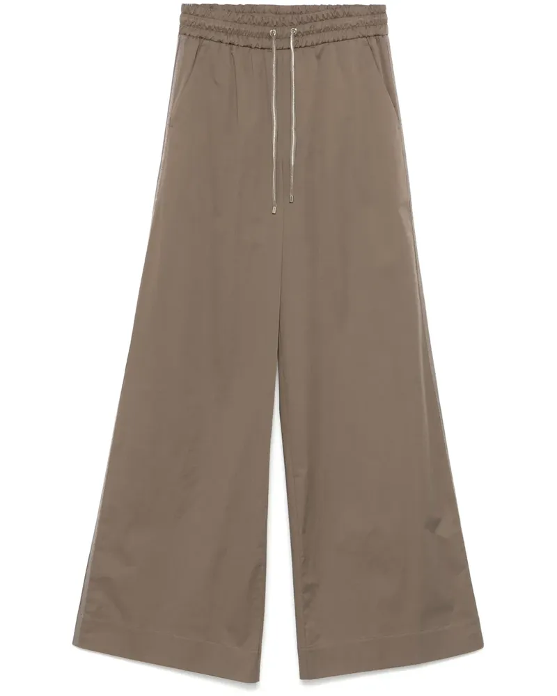 Lorena Antoniazzi Hose mit Kordelzug - Braun Braun