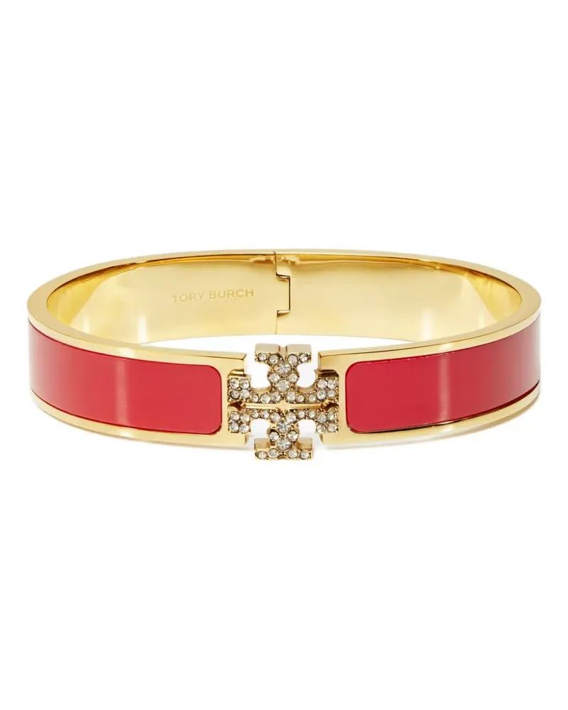 Tory Burch Armband mit Kristallen - Gold Gold