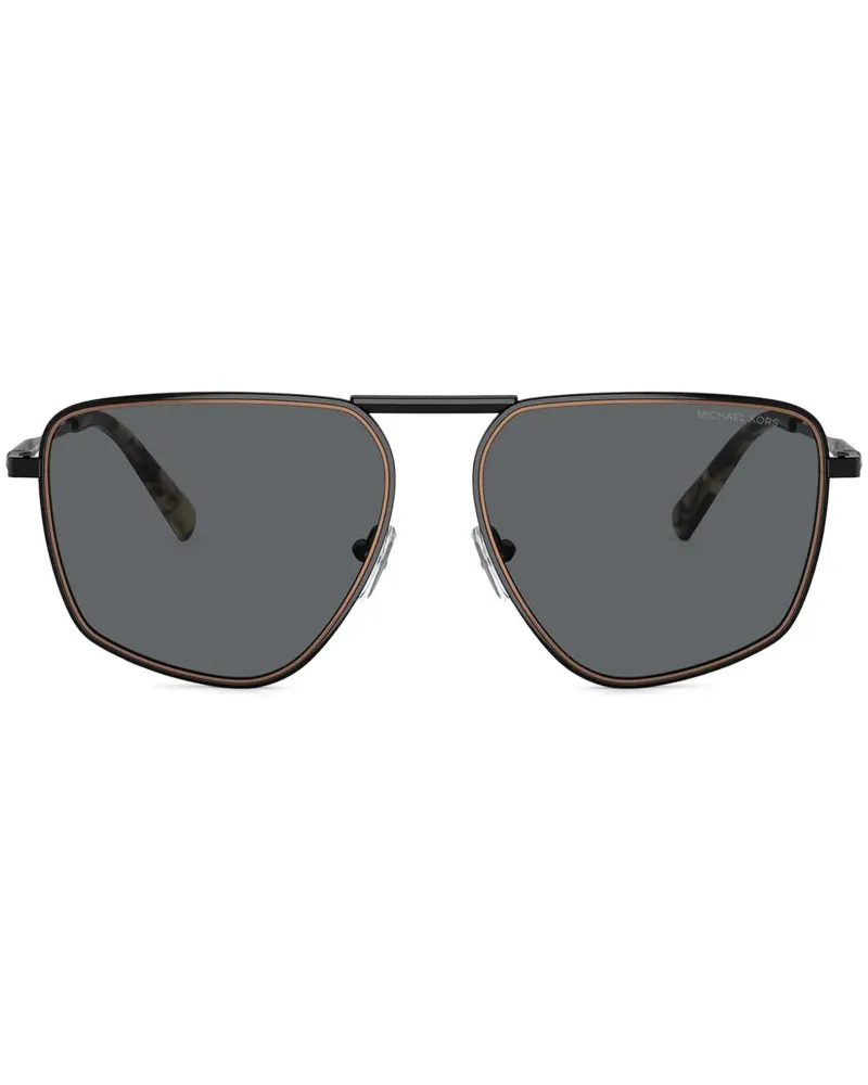Michael Kors Silverton Sonnenbrille - Schwarz Schwarz