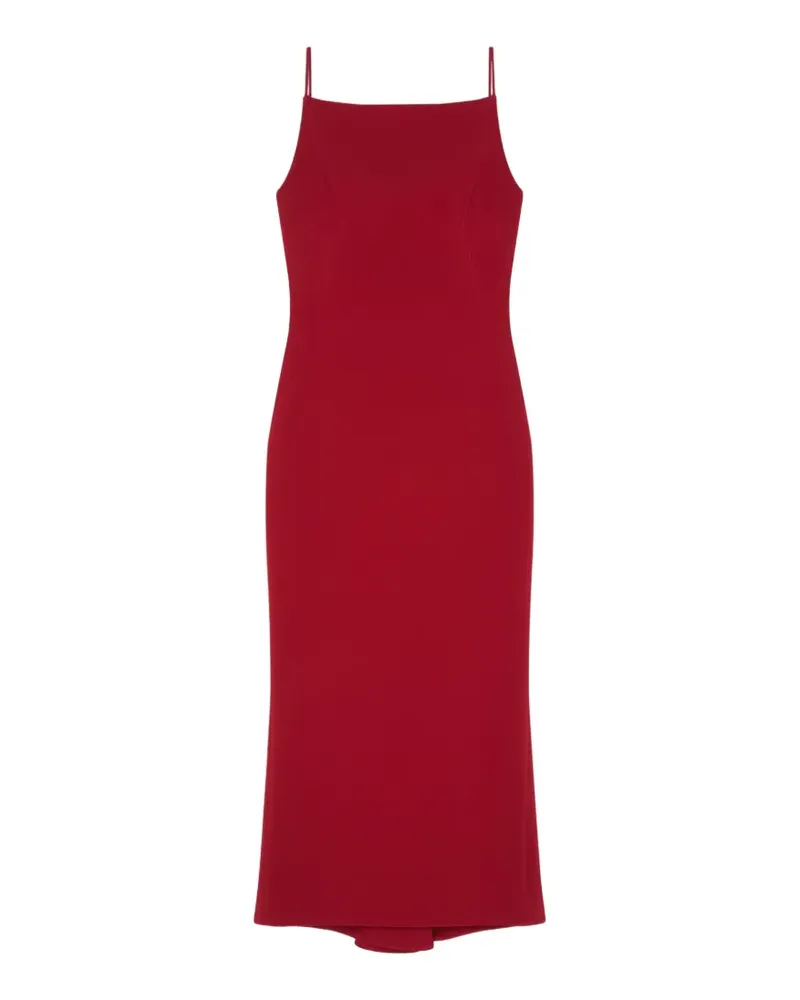Givenchy Midikleid mit Spaghettiträgern - Rot Rot