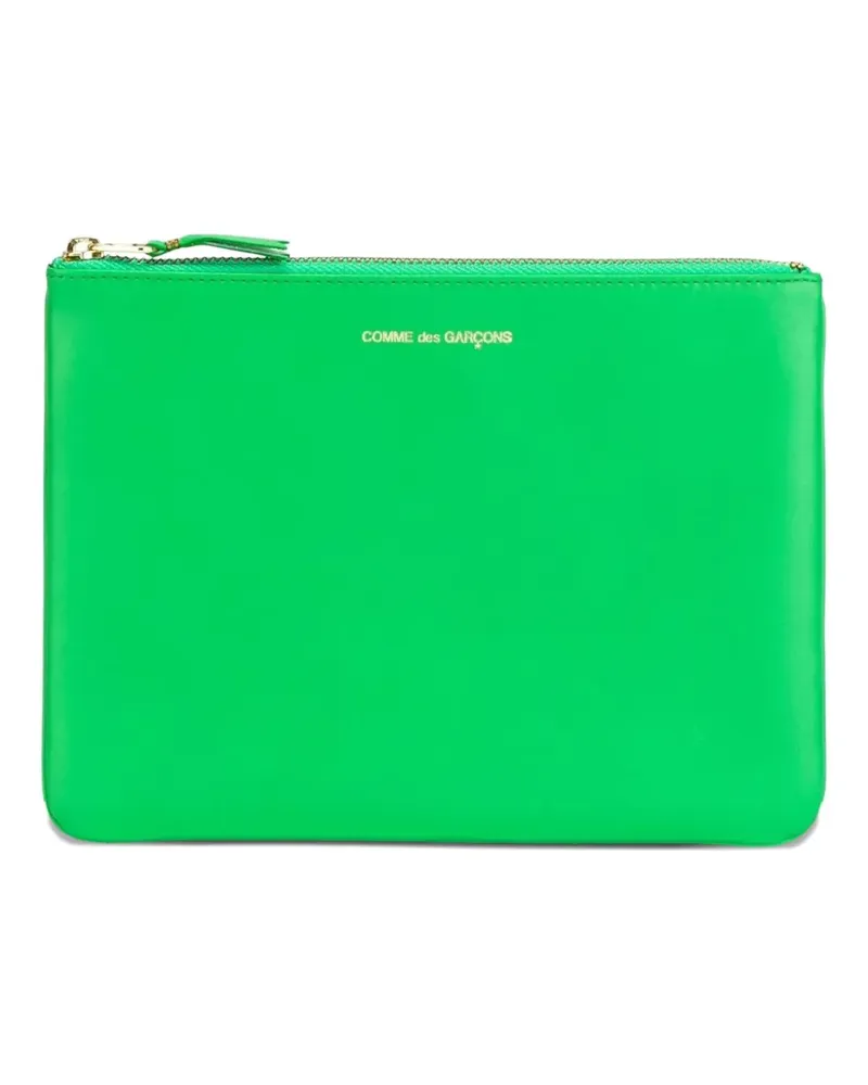 Comme des Garçons Clutch mit Reißverschluss - Grün Grün