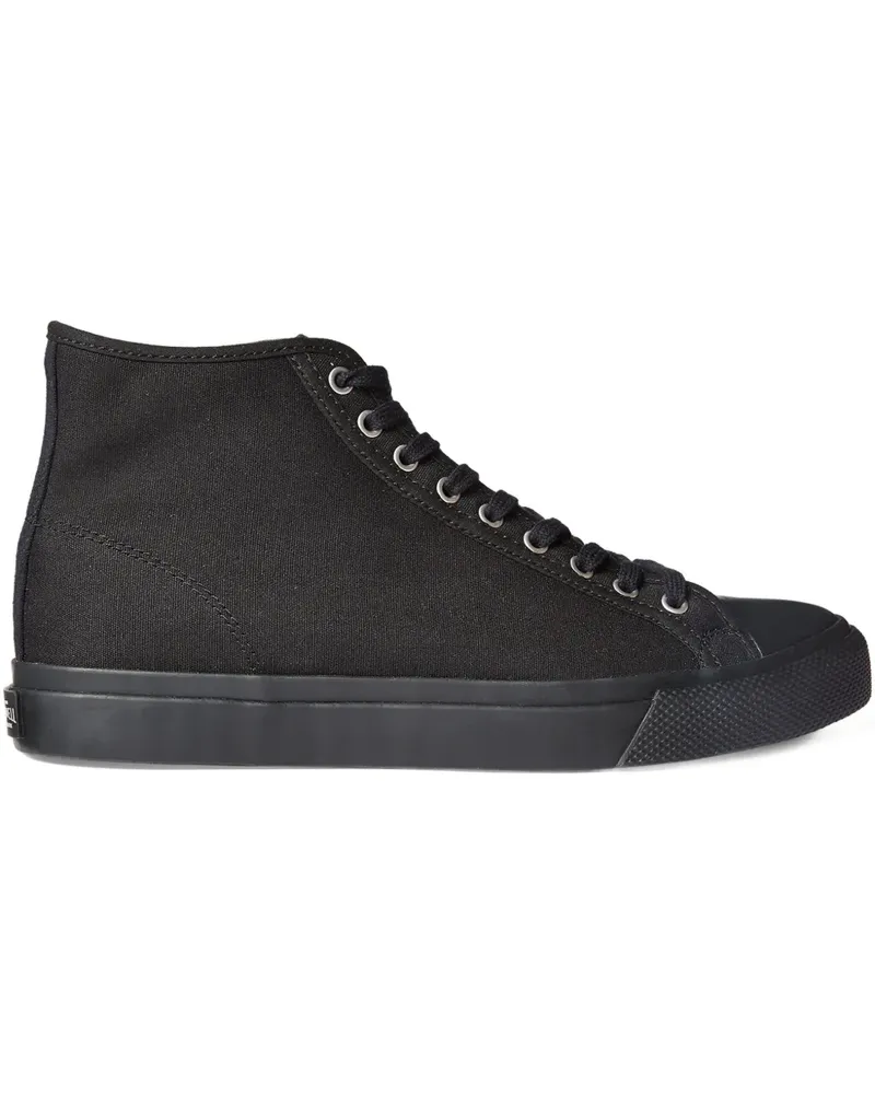 Ralph Lauren Mayport Sneakers aus Canvas - Schwarz Schwarz