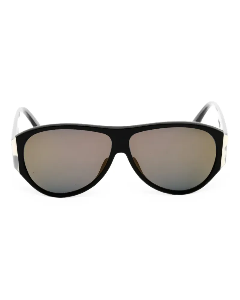 adidas geometric-frame sunglasses - Schwarz Schwarz