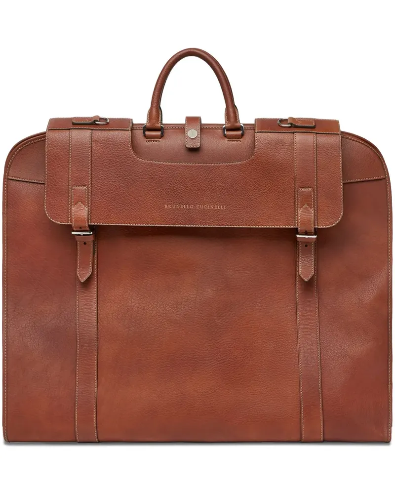 Brunello Cucinelli Garment Reisetasche - Braun Braun