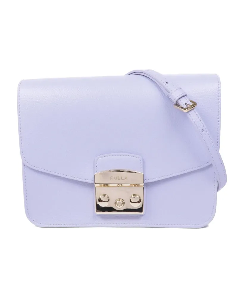 Furla leather shoulder bag - Violett Violett
