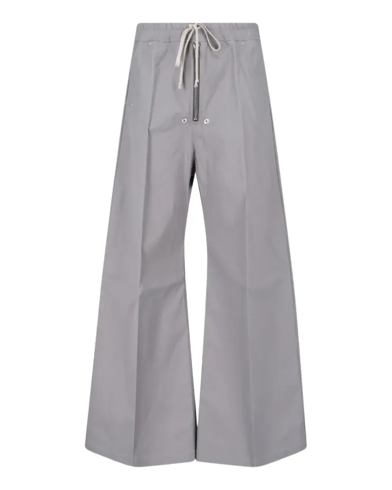 Rick Owens Wide-Leg-Hose mit Kordelzug - Grau Grau