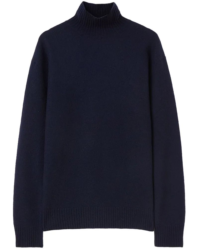 Jil Sander Pullover mit Kettendetail - Blau Blau