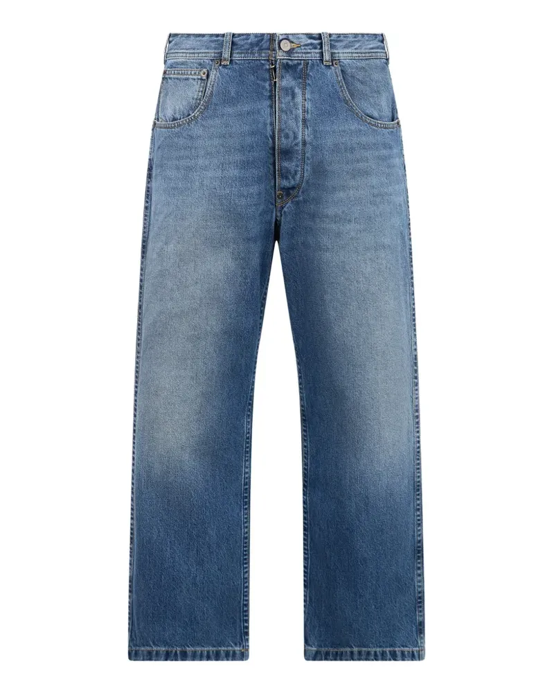 Maison Margiela buckle-strap jeans - Blau Blau