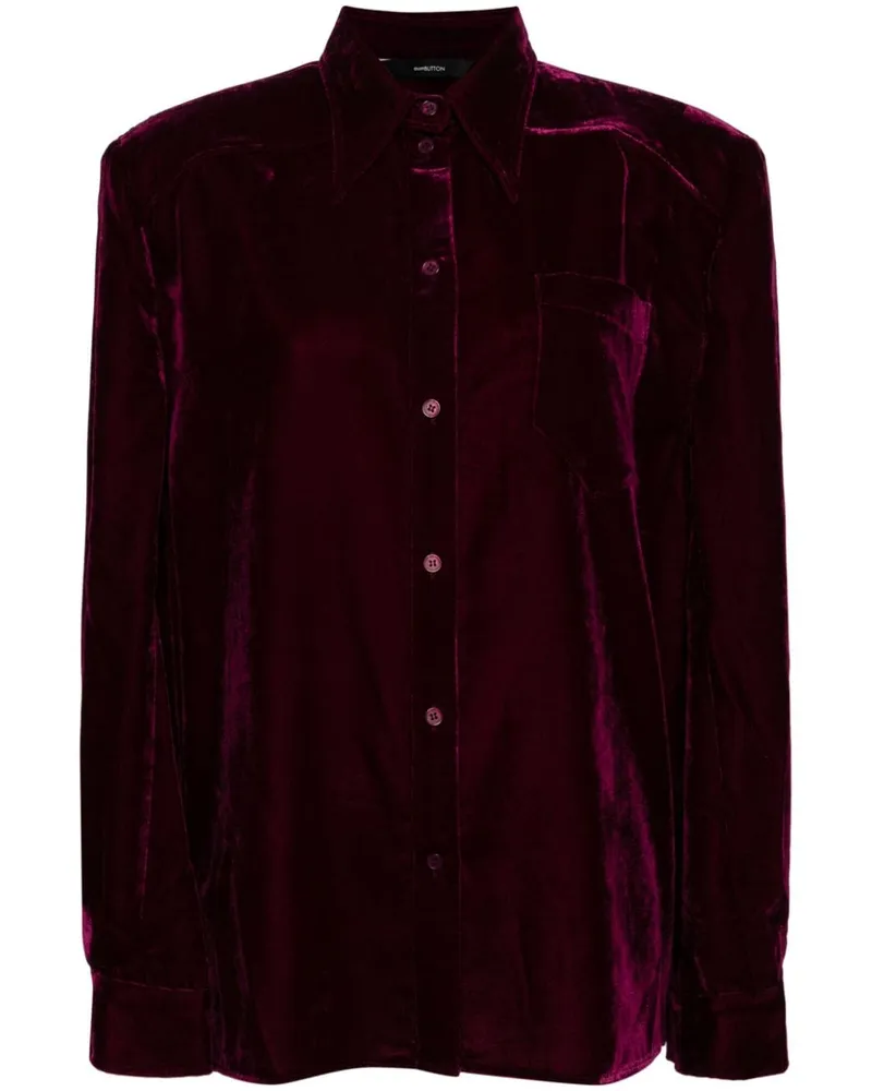 pushBUTTON Cape-Hemd - Violett Violett