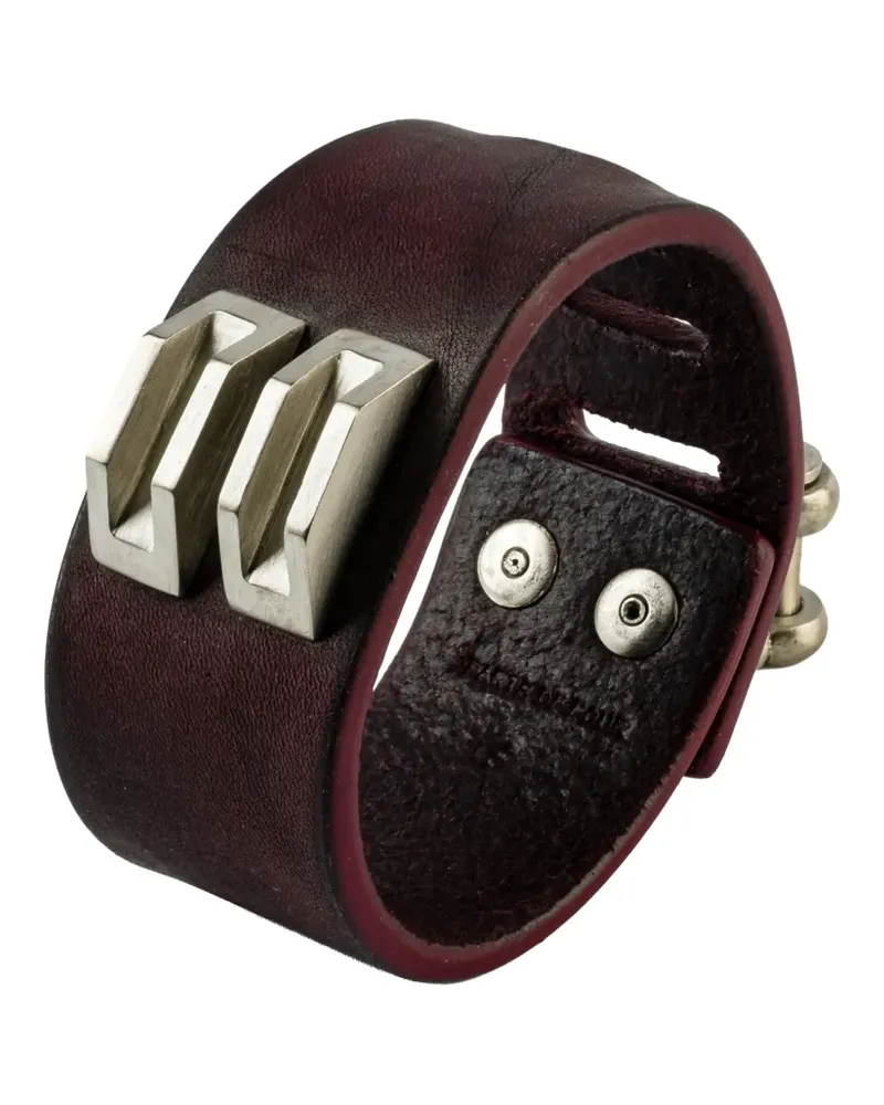 Parts Of Four Restraint Charm inverted-pyramid Studs bracelet - Braun Braun