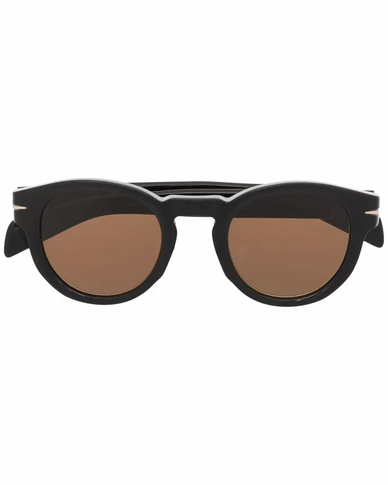 EYEWEAR by DAVID BECKHAM Cat-Eye-Sonnenbrille - Schwarz Schwarz