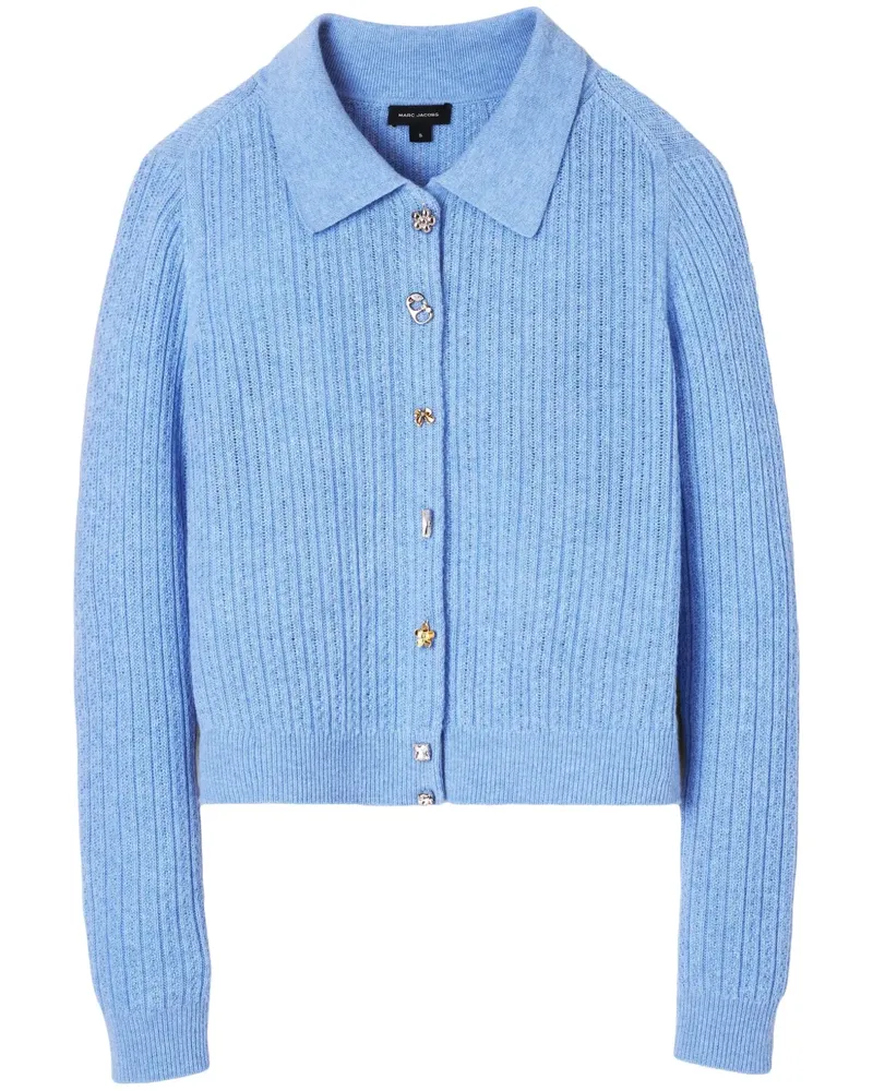 Marc Jacobs Cardigan mit Knopfleiste - Blau Blau