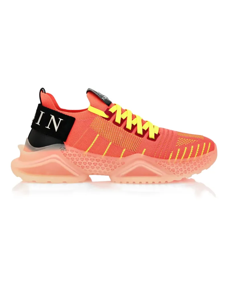 Philipp Plein Runner Iconic Sneakers - Orange Orange