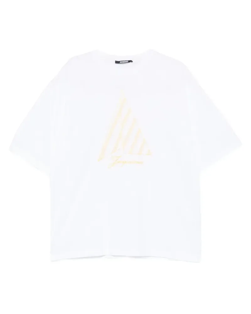 Jacquemus Le Voilier embroidered T-shirt - Weiß Weiß