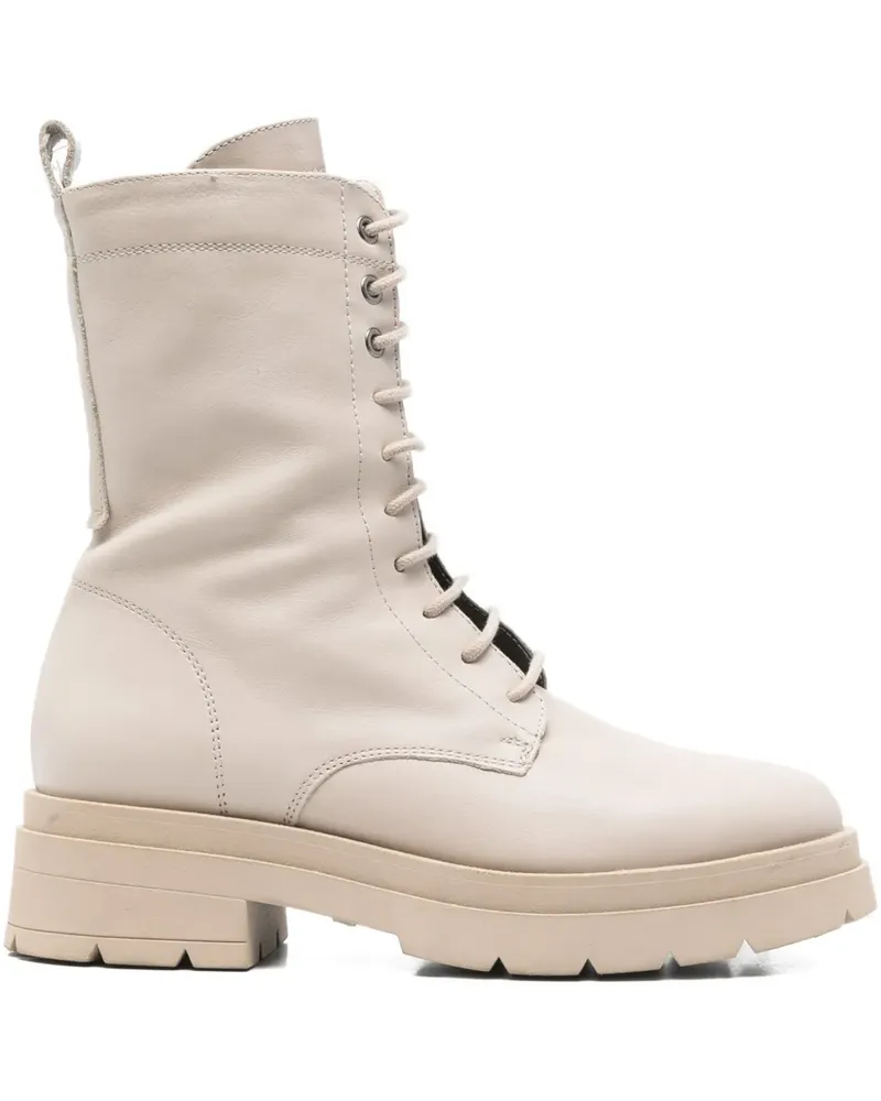 Marc O'Polo Stiefel mit Schnürung - Nude Nude