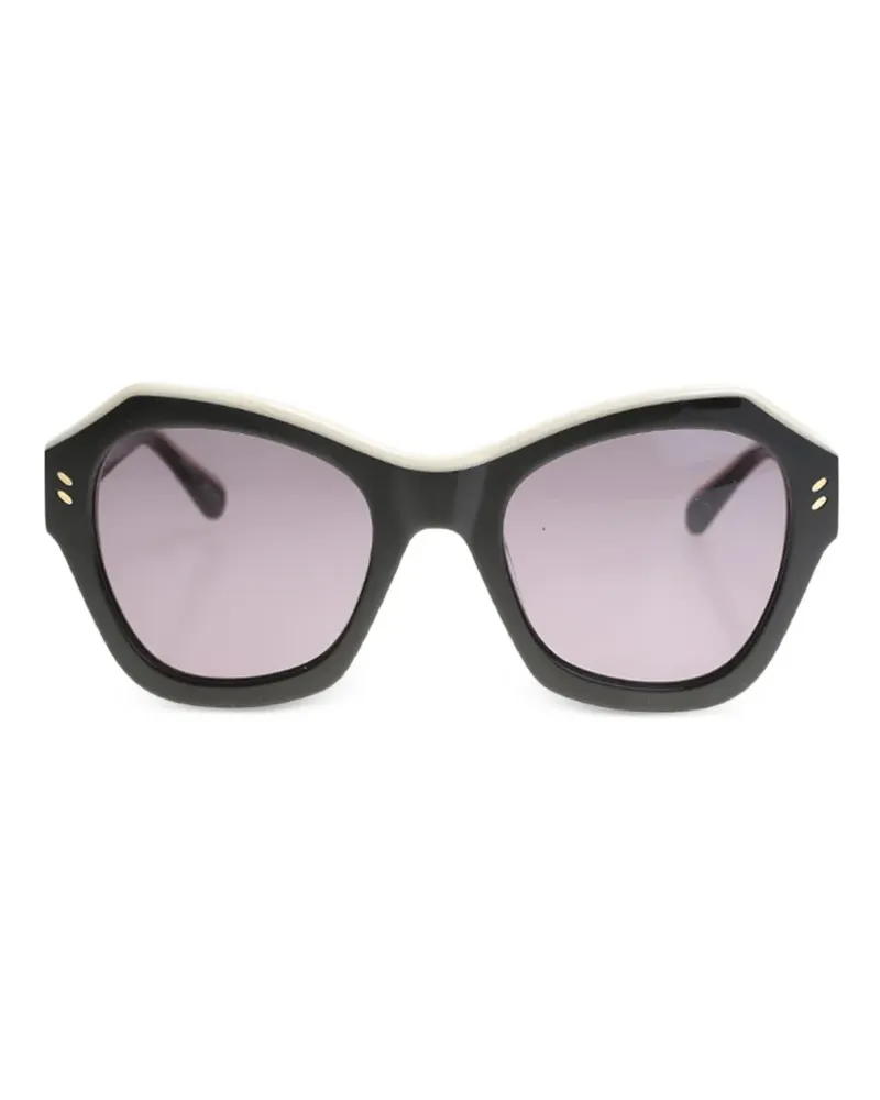 Stella McCartney Havana Oversized' Sonnenbrille - Schwarz Schwarz