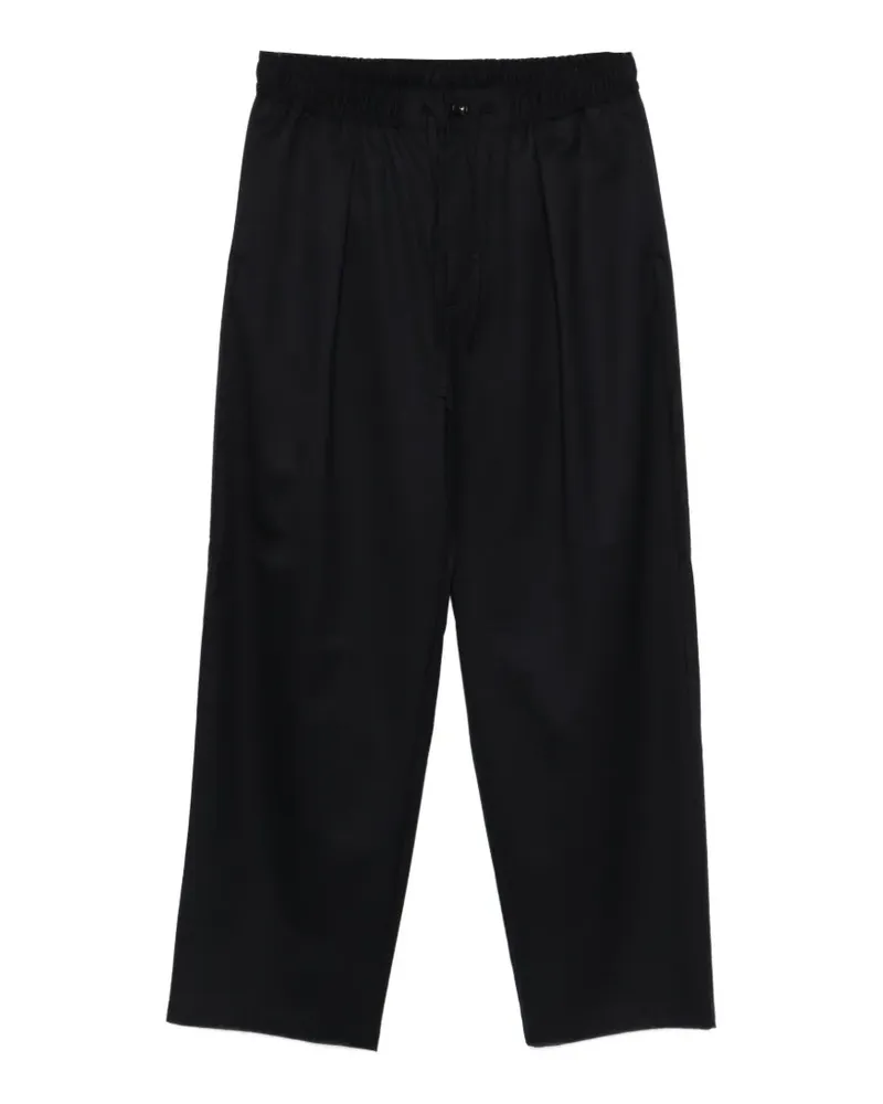 ATTACHMENT drawstring trousers - Blau Blau
