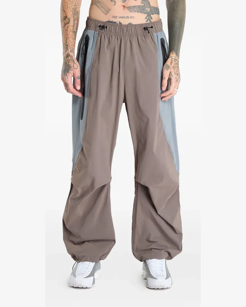 Nike Hose in Colour-Block-Optik - Braun Braun