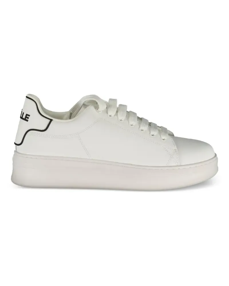 Gaëlle Bonheur Sneakers mit Logo-Print - Weiß Weiß