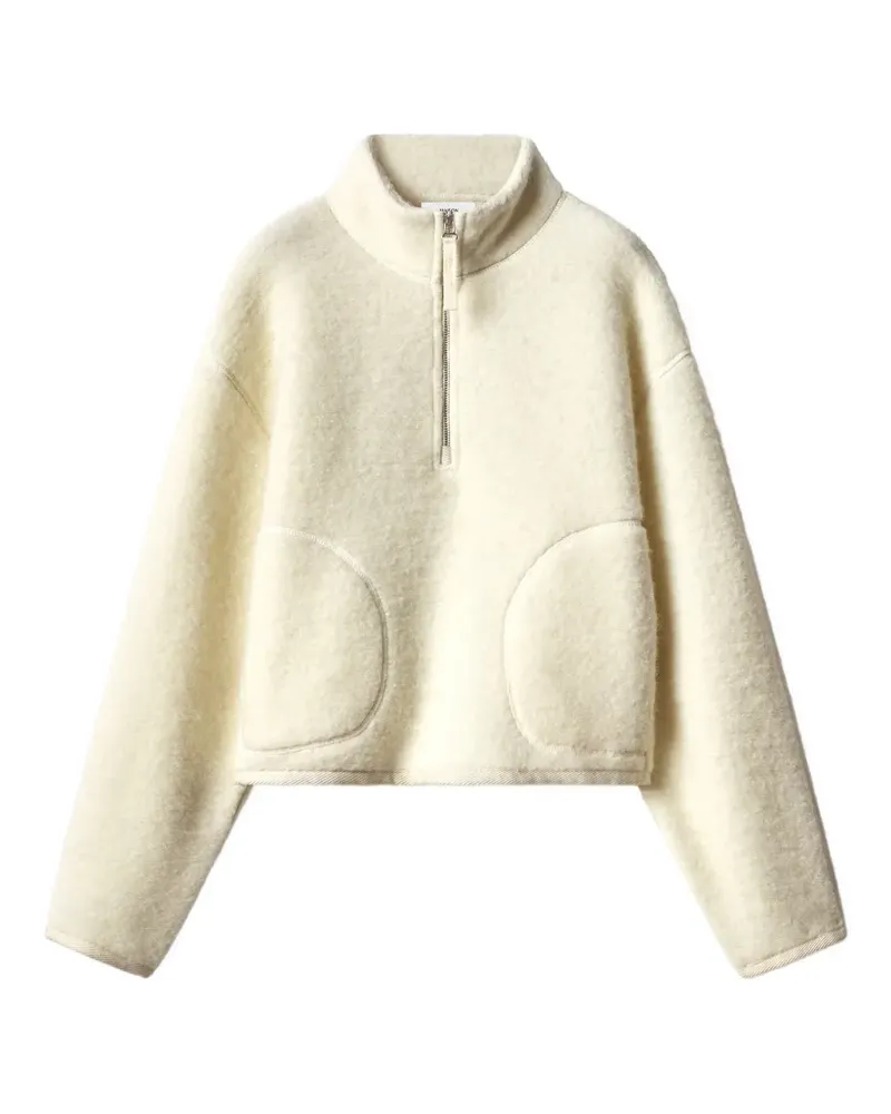 Kitsuné Jacke mit kurzem Reißverschluss - Nude Nude
