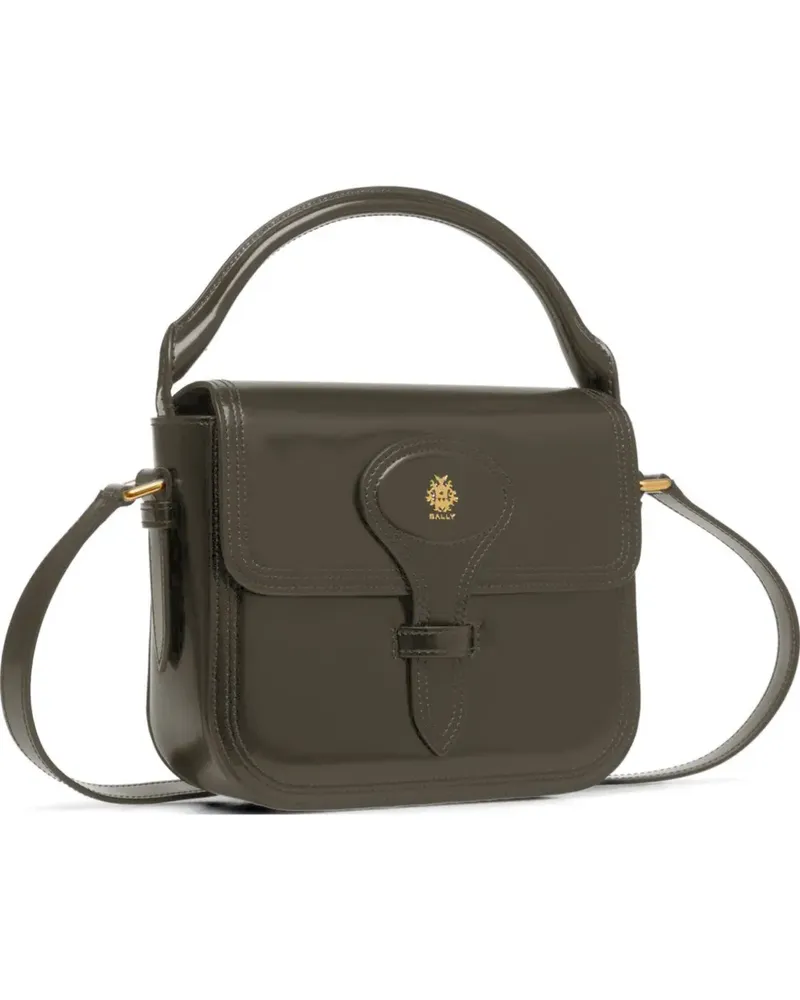 Bally Beckett logo-plaque mini bag - Grün Grün