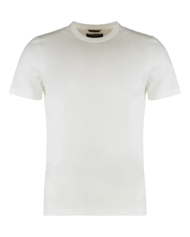 MOORER Mike-J7 crew-neck T-shirt - Weiß Weiß