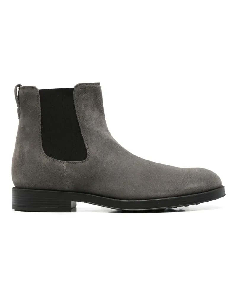 TOD'S suede Chelsea boots - Grau Grau