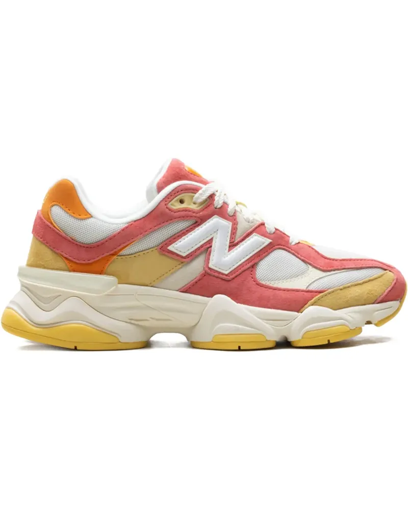 New Balance 9060 "Fluorescent" Sneakers - Orange Orange
