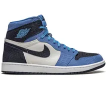 Air  1 Retro High OG Sneakers - Blau