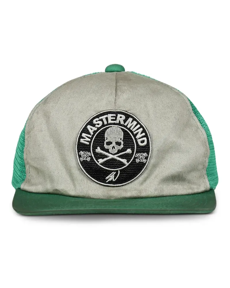 Mastermind Japan x Sean Wotherspoon logo-patch cap - Grün Grün