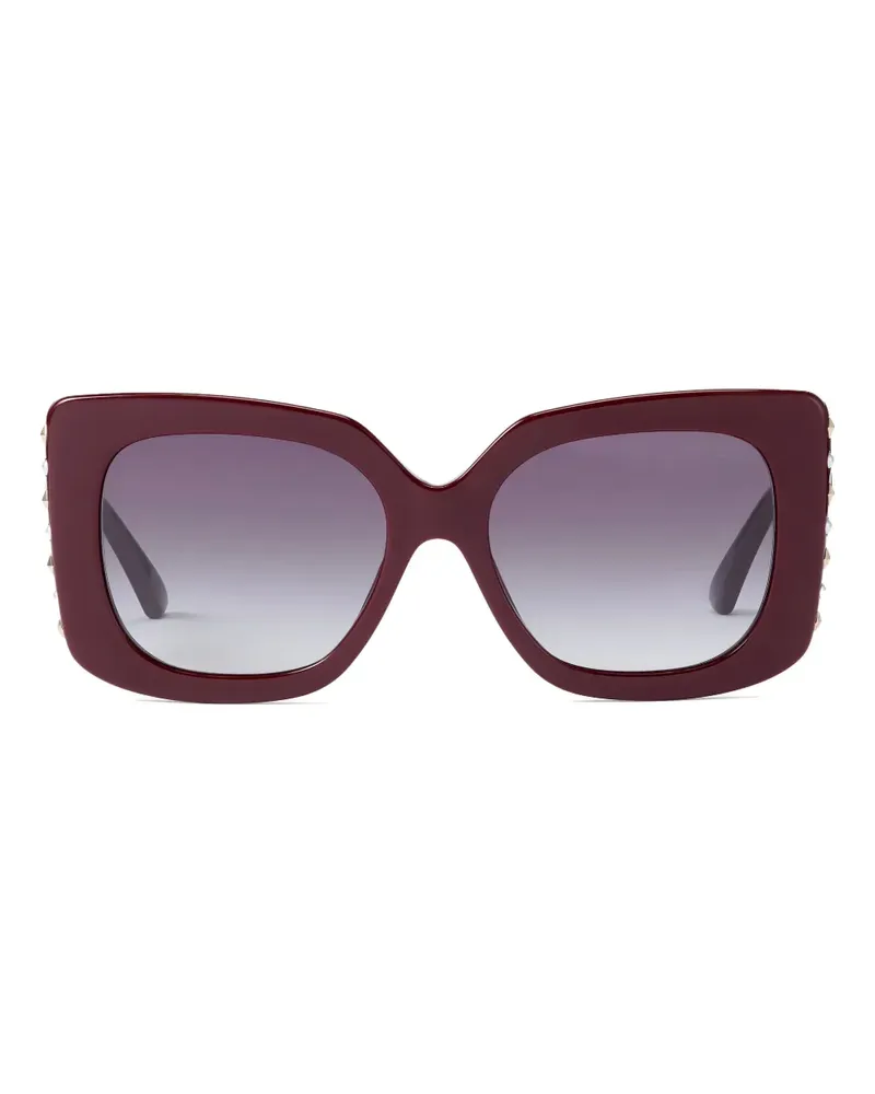 Jimmy Choo Delphie Sonnenbrille - Rot Rot