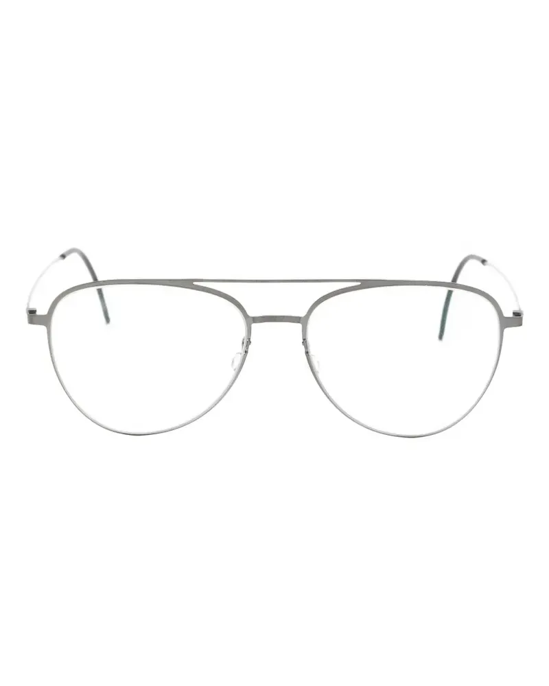 Lindberg Klassische Pilotenbrille - Grau Grau