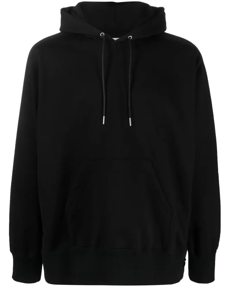 Sacai Hoodie mit Kordelzug - Schwarz Schwarz