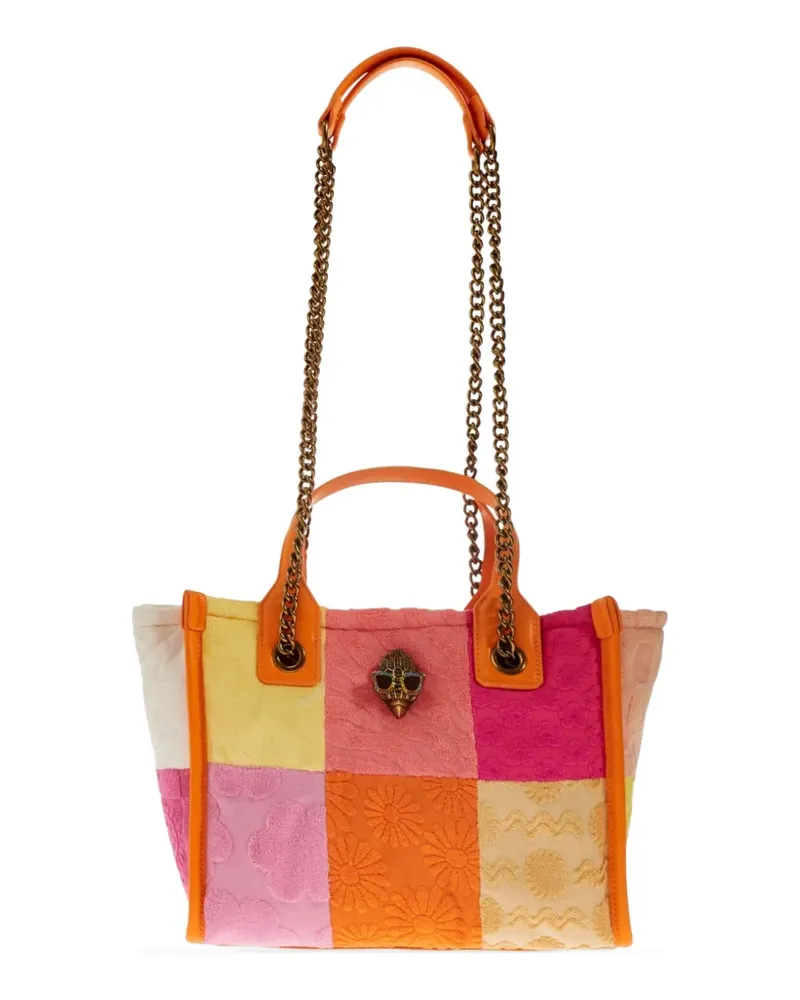 Kurt Geiger Hoxton patchwork tote bag - Rosa Rosa