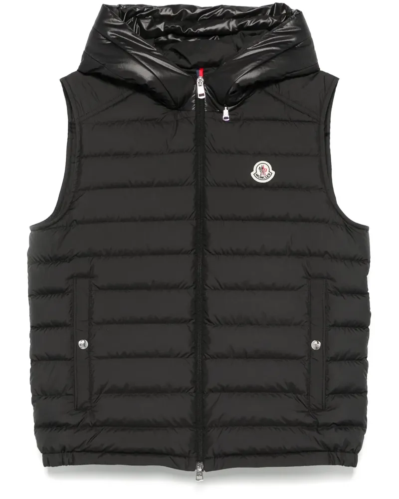 Moncler Bourget Weste - Schwarz Schwarz
