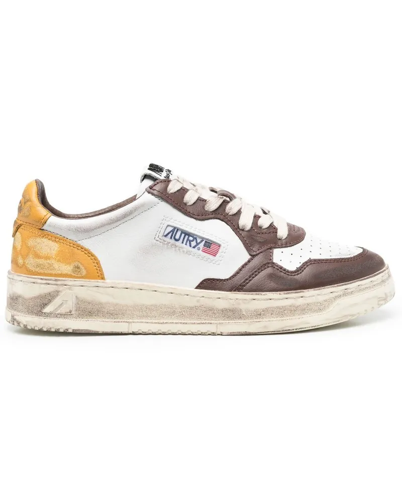 AUTRY Super Vintage Sneakers - Weiß Weiß