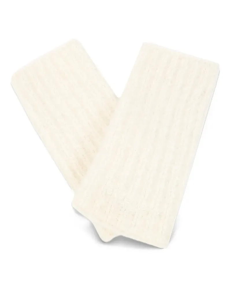 Givenchy fingerless gloves - Nude Nude